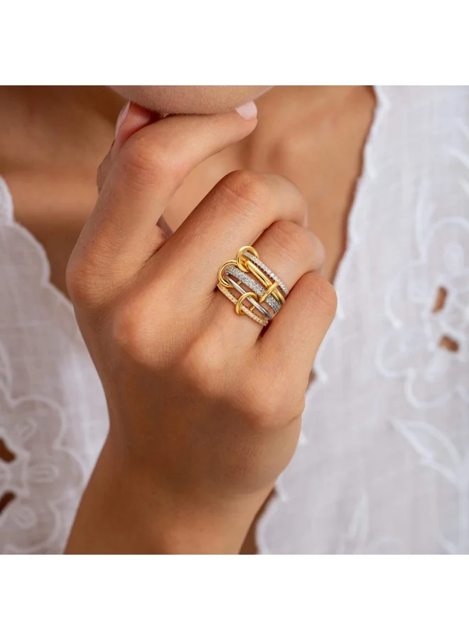 سوشا اليجانس خاتم بلوش باند القابل للتكديس